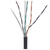 ADI PRO 0E-CAT6PBK CAT6 Plenum Cable, 23/4 Solid BC, Unshielded, UTP, CMP/FT6, 1000' (304.8m) Reel in Box, Black