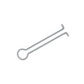ADI PRO 0E-CLIP1516 Clip for 1-5/16" J Hooks, 25-Pack