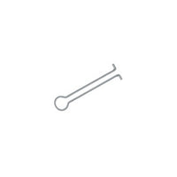 ADI PRO 0E-CLIP2 Clip for 2" J Hooks, 25-Pack