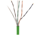 ADI PRO 0E-CMP6GNPP CAT6+ Plenum Cable, 23/4 Solid BC, Unshielded, UTP, CMP/FT6, 1000' Express Box, Green