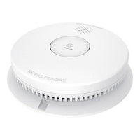 ADI PRO 0E-SMKDTCR AC Photoelectric Smoke Detector with 9V Battery Backup