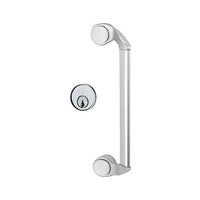 Dortronics 110MD-NL US26D Exit Device Cylinder Assembly, Night Latch, Satin Chrome