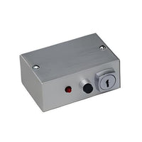 Dortronics 5246-K331x2p15 Series Key Removable in 1 Position Switch Console with (2) Momentary SPDT Push Buttons