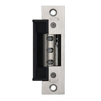 RCI  7114-07-32D 7 Series Adjustable Electric Strike for ANSI Centerline Latch Entry in Brushed Stainless Steel