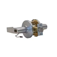 Command Access CL93DEU 15D 626 REX 24V Electrified Cylindrical Unlocked, 2-3/4" Backset, Fail Secure, 24V, 15D Design, SFIC Prep, Less Core, Satin Chrome