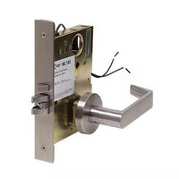 Command Access ML180EU L6 24V 626 RX DPS ML180 Series Electrified Solenoid Schlage L9000 Retro Mortise Lock, Storeroom, Unlocked Electronically, L6 Trim, Request to Exit, DPS, 24V, Satin Chrome