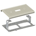 Hubbell HBL3040CEIV Raceway Plate Toggle for HBL 3000 Series, Ivory