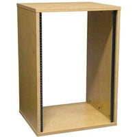 Middle Atlantic OBRK12 OBRK Series Laminate Rack, 17.9" Deep, 12 RU, Oak