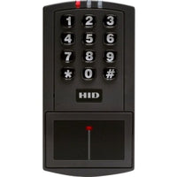 HID 4045CGNU0 EntryProx Proximity Reader, LED Normally Red, Reader Flashes Green on Tag Reads, Charcoal Gray