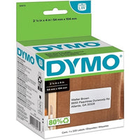 DYMO 30573 Label Maker, 2-1/8X4 Shipping Blister, 220 Count in 2 Rolls - DYMO