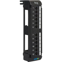 ICC ICMPP12V60 12-Port CAT6 Vertical Patch Panel