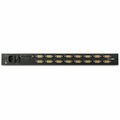 APC AP5816 17" Rack LCD Console with Integrated 16-Port Analog KVM Switch, Black