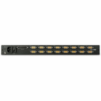 APC AP5816 17" Rack LCD Console with Integrated 16-Port Analog KVM Switch, Black