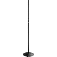 AtlasIED MS-12CE Low-Profile Microphone Stand, Black
