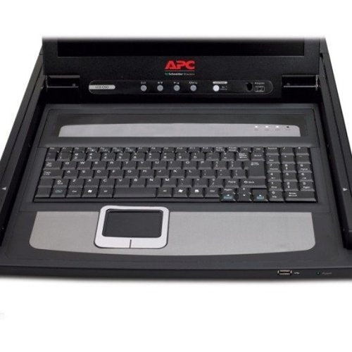 APC AP5717 17" Rack LCD Console, 1U Rack-Mountable Keyboard, Mouse, and LCD Console