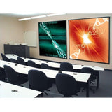Draper 251115 220" Cineperm Fixed Frame Projection Screen, HDTV, Matte White