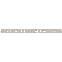 Alarm Controls by ASSA ABLOY AM3331 Alarm Controls AM3331 1/4" Spacer Plate for 600LB Double Magnetic Lock, 19-3/4" 1" 1/4", Clear Anodized