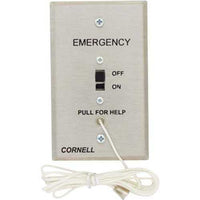 Cornell E-114-1 Emergency Pull String Station with On/Off Switch and LED