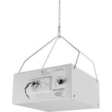 AtlasIED M1000-W 8" Dual Cone Speaker with 70V 4W Transformer and Enclosure, White