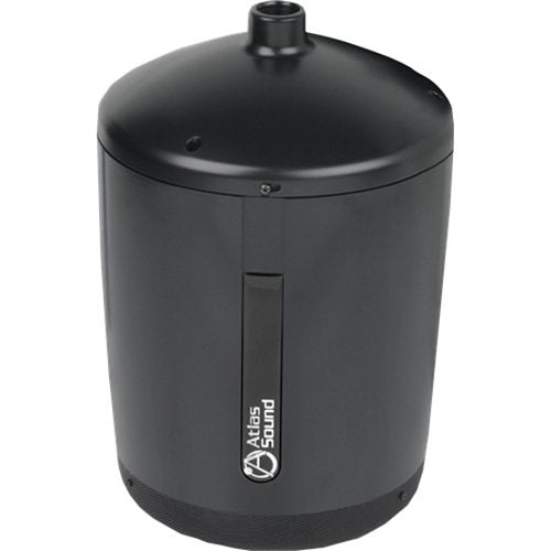 AtlasIED PM8GD-B 8" 2-Way High Efficiency Pendant Mount Speaker 55 Hz 15 kHz with 70V 8W Transformer, Black