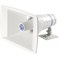 AtlasIED APX40TN Constant-Directivity 40W Paging Speaker with Rotating Bell, Neutral Gray