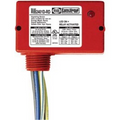 Functional Devices RIB2401D-RD Enclosed Pilot Relay 10A DPDT 24V AC/DC/120V AC Red Housing