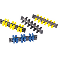 OCC 616SMST Adapter Plate, 6-Port, St, Single-Mode, Ceramic Sleeve