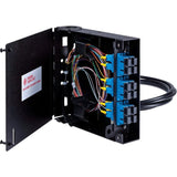 OCC ZDMB6B Zone Distribution Enclosure, Port 7"x 6"x 2", Black