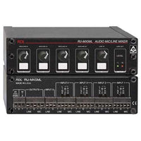 RDL RU-MX5ML 5-Channel Mic/Line Audio Mixer with Phantom Power