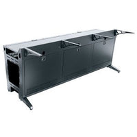 Middle Atlantic VC-7219-DT34 VC Series Steel Console System, 19" Deep, Black