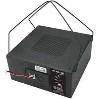 AtlasIED M1000-USA 8" Dual Cone Sound Masking Speaker with 4W 70V Transformer, BAA Compliance, Black