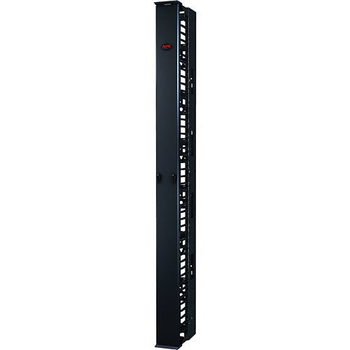 APC AR8615 Performance,Vertical Cable Manager for and Post Racks, Single-Sided with Door