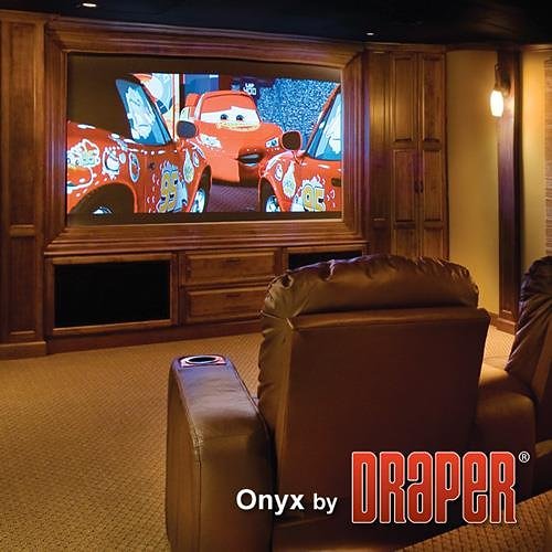 Draper 253855 Onyx 165" Fixed Frame Projection Screen