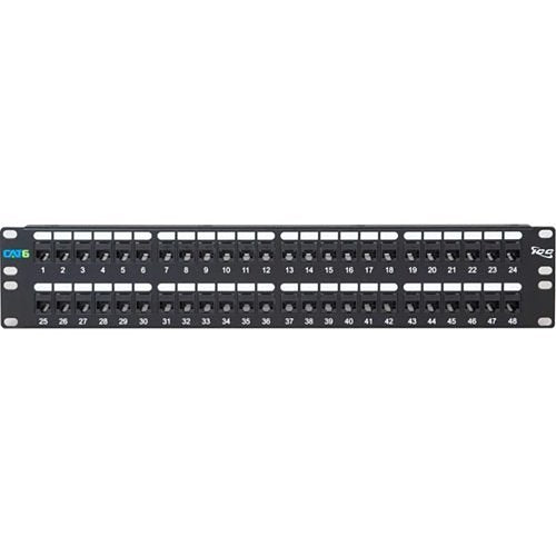 ICC ICMPP48C61 CAT6 48-Port Feed-Through Patch Panel, 1U RMS (Copy)