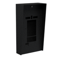 PEDESTAL PRO 1222HOU-BUT-01-CRS 12"x22" Mild Steel Housing, ButterflyMX 7" Recessed Video Intercom