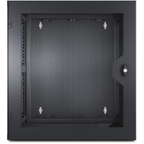 APC AR100HD NetShelter 13U Wall Mount Rack Cabinet Vented Door Double Hinged Server Depth