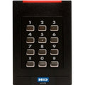 HID 921PHRNEK0002G pivCLASS SE RPK40-H Smart Keypad Reader, 125 kHz HID Prox, AWID and EM4102, Contactless PKI-Based FIPS 201, RS485 FDX, Pigtail, Red LED, Flash Green, Beep, Black