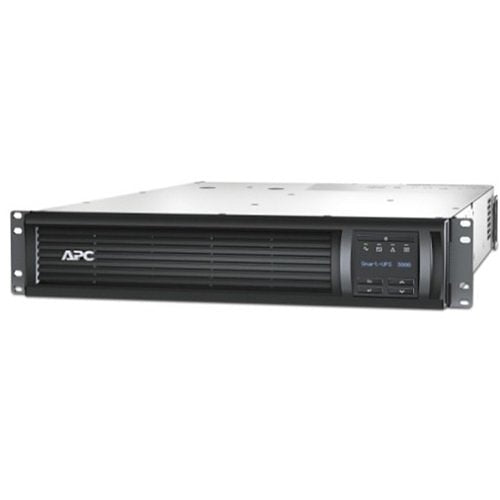APC SMT3000RMUS Smart-UPS 3000, 2880VA, 120V, LCD, Rackmount, 2U, 6x NEMA 5-15R and 2x NEMA 5-20R Outlets, TAA