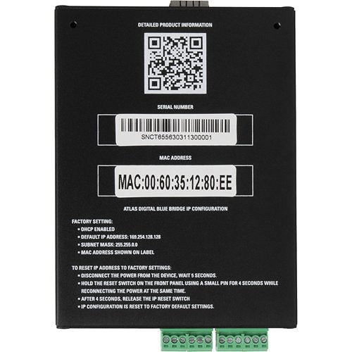 AtlasIED TSD-BB22 Input Output Networkable DSP Audio Processor