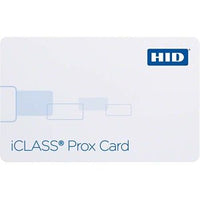 HID 2121HBGGMNM iCLASS Prox 16K/2 Card, SIO Programmed, iCLASS Application, 125 kHz programmed with HID Prox or Indala format, iCLASS and 125 kHz Sequential Matching, Glossy, No Slot
