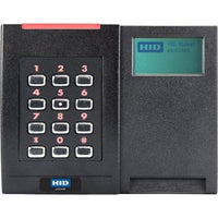 HID 923PPPTEK0000G pivCLASS RPKCL40-P Dual Interface Smart Card Reader with LCD, Black