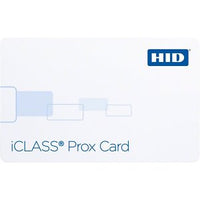 HID 2120AGGNNM iCLASS 2k Prox Composite Card, iCLASS UnProgrammed, 125 kHz Programmed with HID Prox or Indala format, Glossy, iCLASS No Printed Card Numbering, No Slot, 125 kHz Sequential Matching