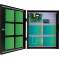 LifeSafety Power FPO150-D8PE4M1 Integrated Mercury Power System, Dual Voltage, 12V, 12A, 24 Volt, 6A, 150W, AUX Output, 20" x 4.5" x 24" Enclosure