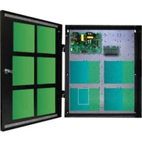 LifeSafety Power FPO150-D8PE4M1 Integrated Mercury Power System, Dual Voltage, 12V, 12A, 24 Volt, 6A, 150W, AUX Output, 20" x 4.5" x 24" Enclosure