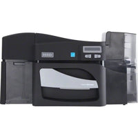 HID FARGO Dtc4500e Dye Sublimation/Thermal Transfer Printer Color Black, Gray Desktop Card Print