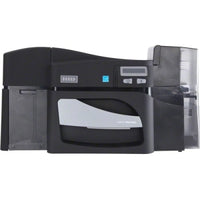 HID FARGO DTC4500E ID Card Printer and Encoder, Base Model, Ethern/USB Printer without Locking Hoppers