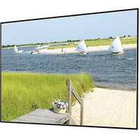 Draper 252277 133" Clarion Fixed Projection Screen with Veltex, HDTV, Matt White XT1000VB