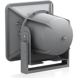 AtlasIED AH99-8T-BSG 2-Way Stadium Horn Speaker System, 8", 10W RMS, Gray