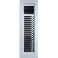 TekTone AM192/12 Intercom System Speaker Entrance Panels, 12 Buttons and Name Holders
