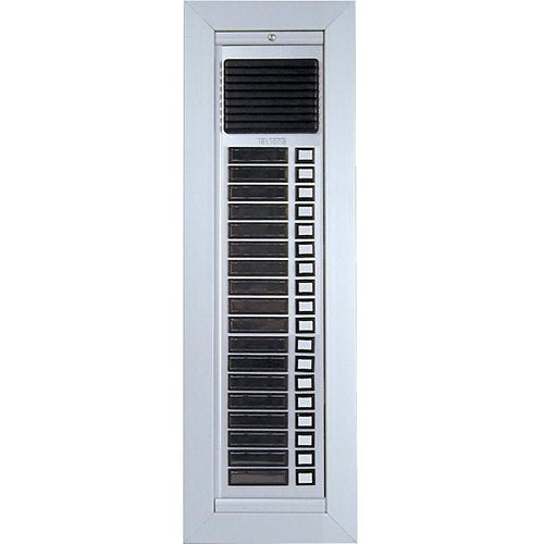 TekTone AM192/14 Intercom System Speaker Entrance Panels, 14 Buttons and Name Holders